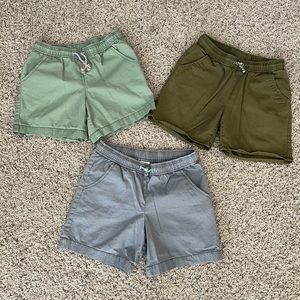Bundle of 3 Cat & Jack Shorts for Girls L 10-12